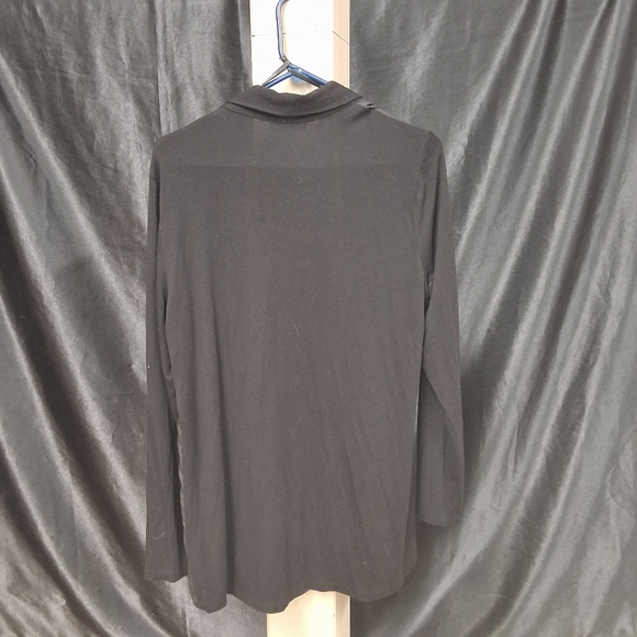 Elegant Black Women's Jacket - Picture 5 of 12